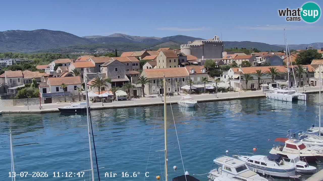 Web kamera Hvar Vrboska marina | otok Hvar | Dalmacija