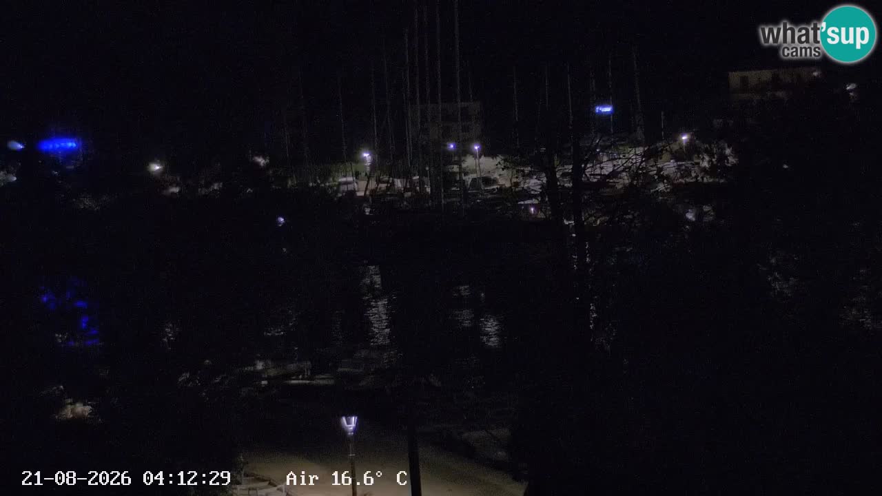 Web kamera Hvar Vrboska marina | otok Hvar | Dalmacija