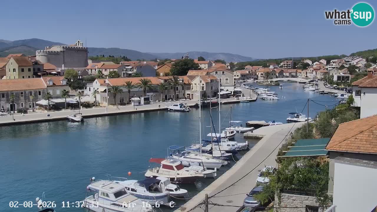 Webcam Vrboska marina | Hvar Insel | Dalmatien