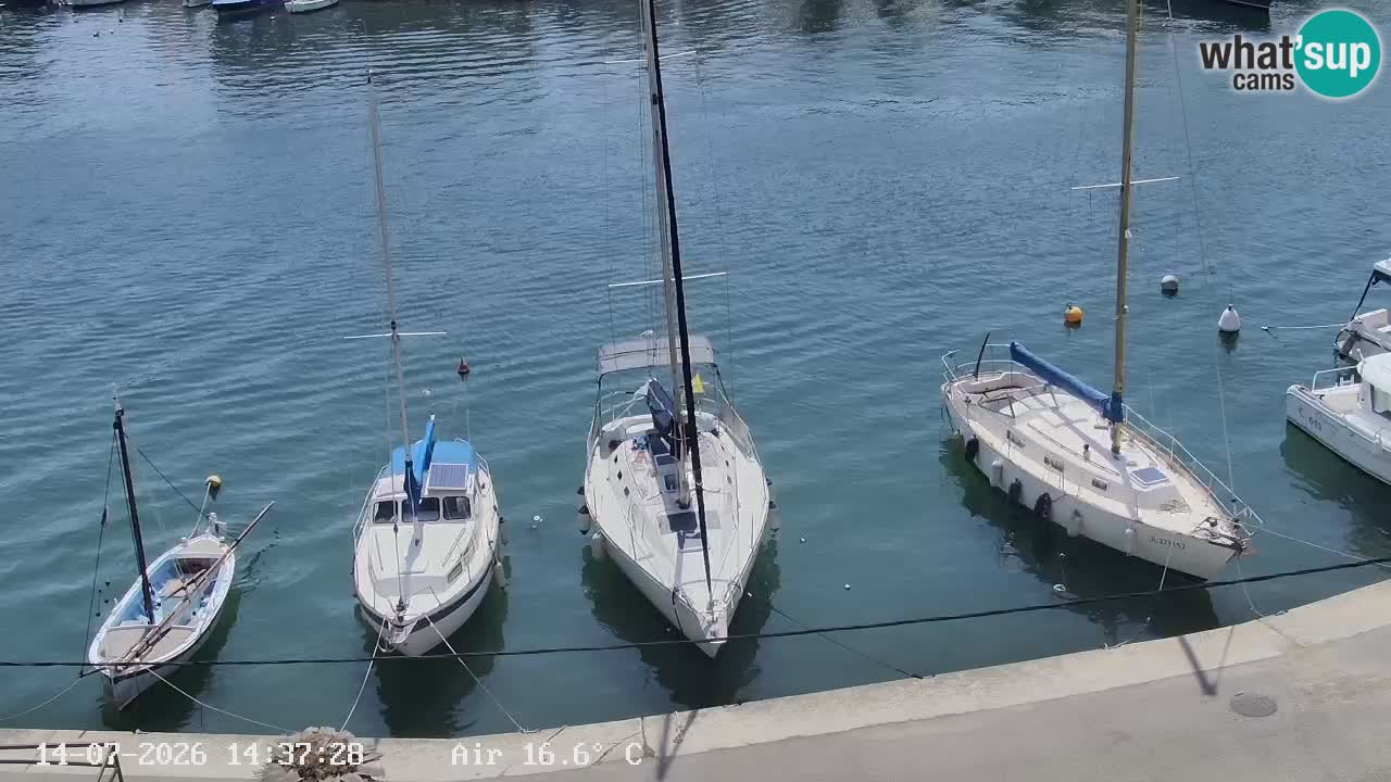 Webcam Vrboska marina | Hvar Insel | Dalmatien