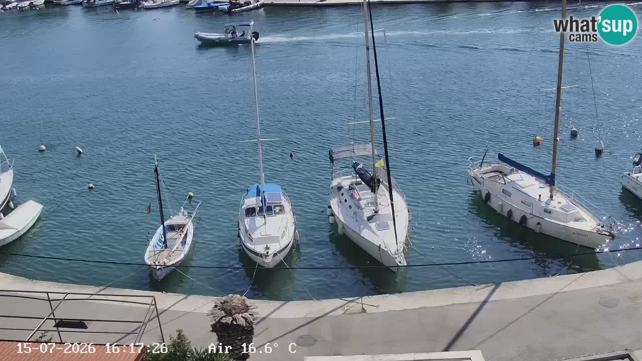 Webcam Vrboska marina | Hvar Insel | Dalmatien