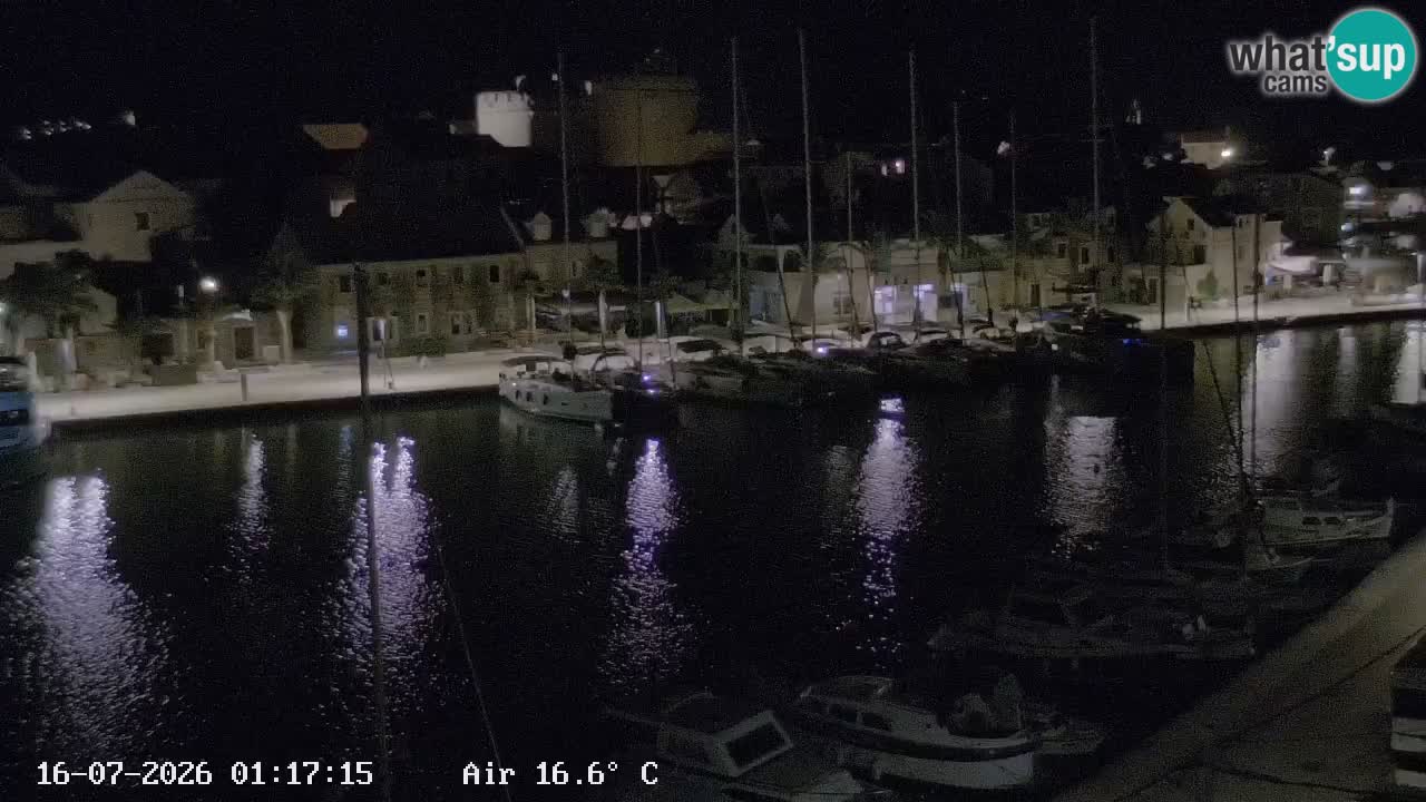 Webcam Vrboska marina | Hvar Insel | Dalmatien