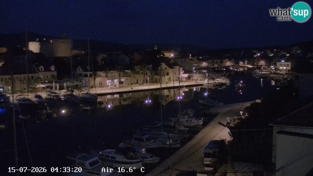 Livecam Vrboska marina | Hvar island | Dalmatia