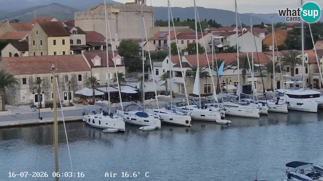 Livecam Vrboska marina | Hvar island | Dalmatia