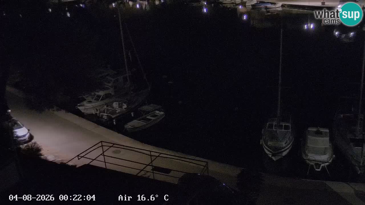 Webcam Hvar Vrboska marina | Dalmazia