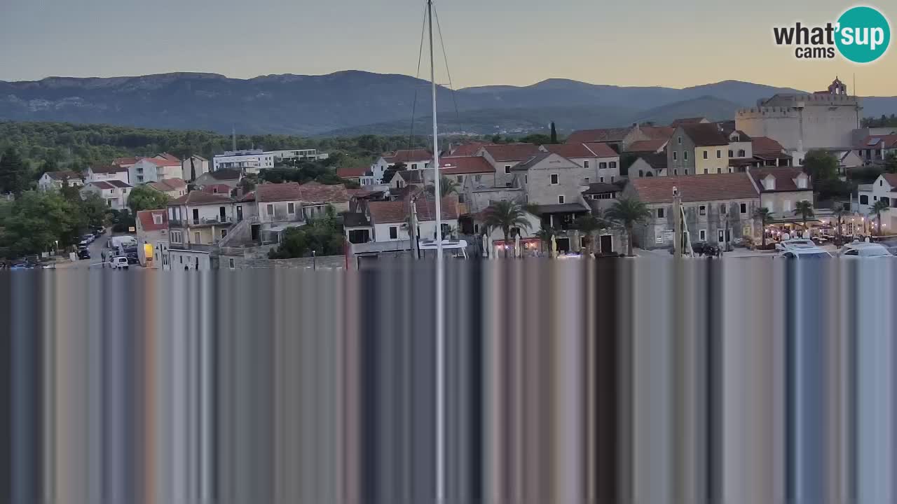 Livecam Vrboska marina | Hvar island | Dalmatia