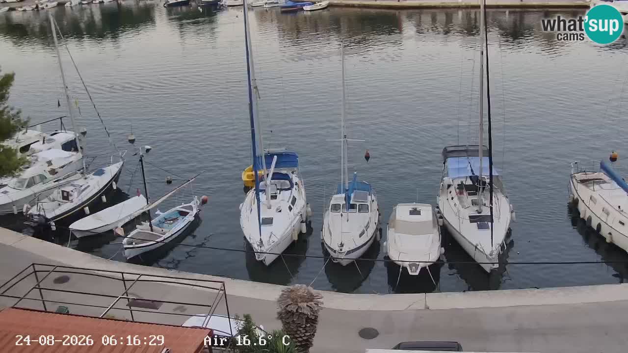 Webcam Hvar Vrboska marina | Dalmazia