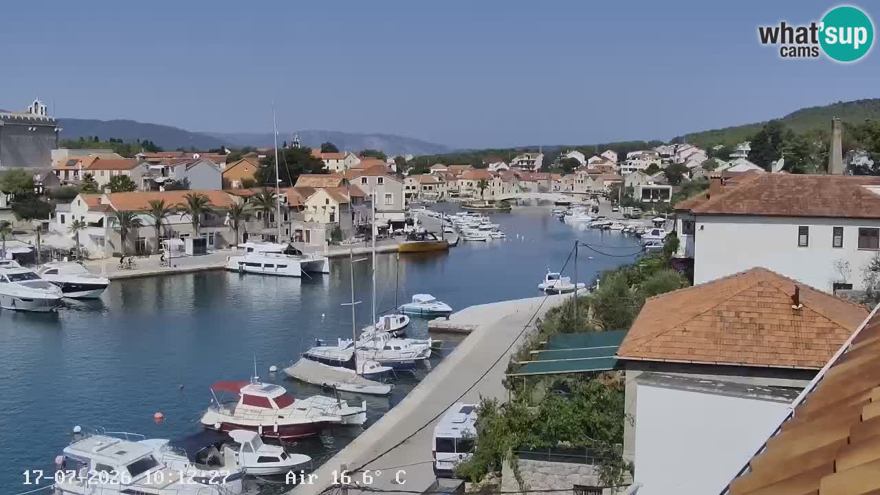 Livecam Vrboska marina | Hvar island | Dalmatia