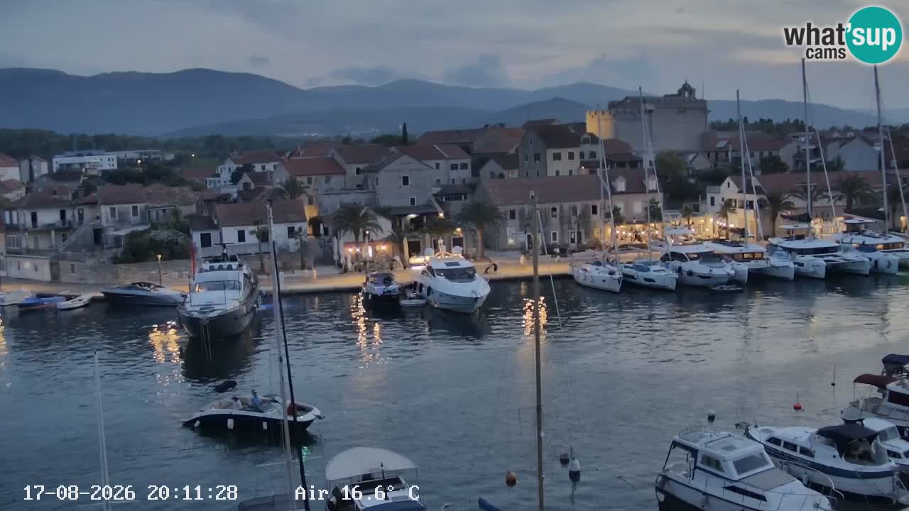Livecam Vrboska marina | Hvar island | Dalmatia