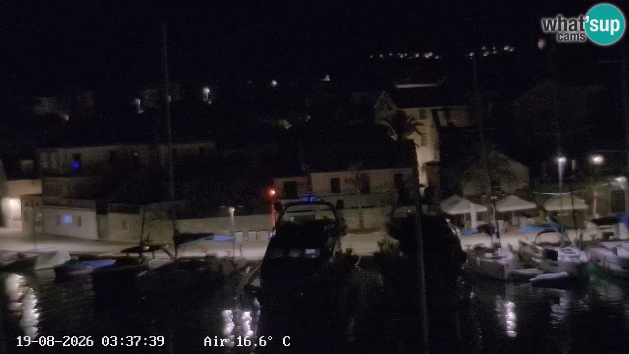 Web kamera Hvar Vrboska marina | otok Hvar | Dalmacija