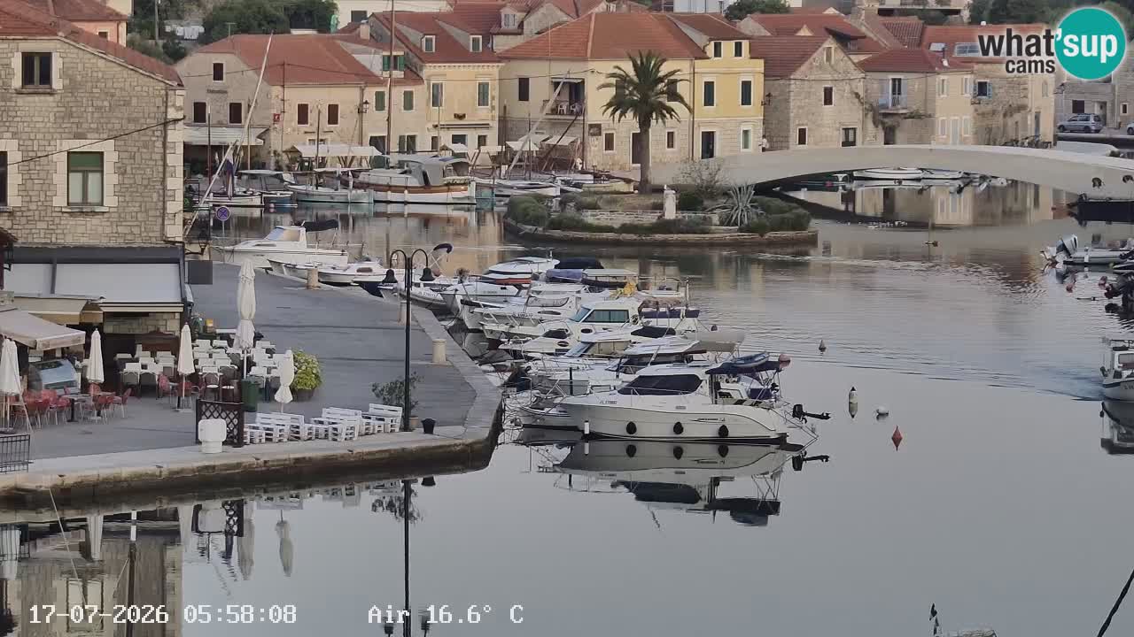 Livecam Vrboska marina | Hvar island | Dalmatia