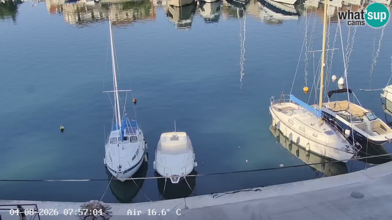Webcam Vrboska marina | Hvar Insel | Dalmatien