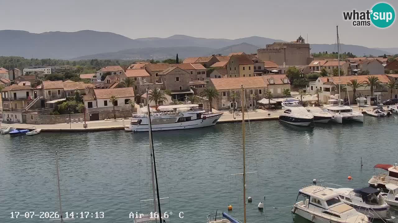 Livecam Hvar Vrboska marina | Île de Hvar | Dalmatia