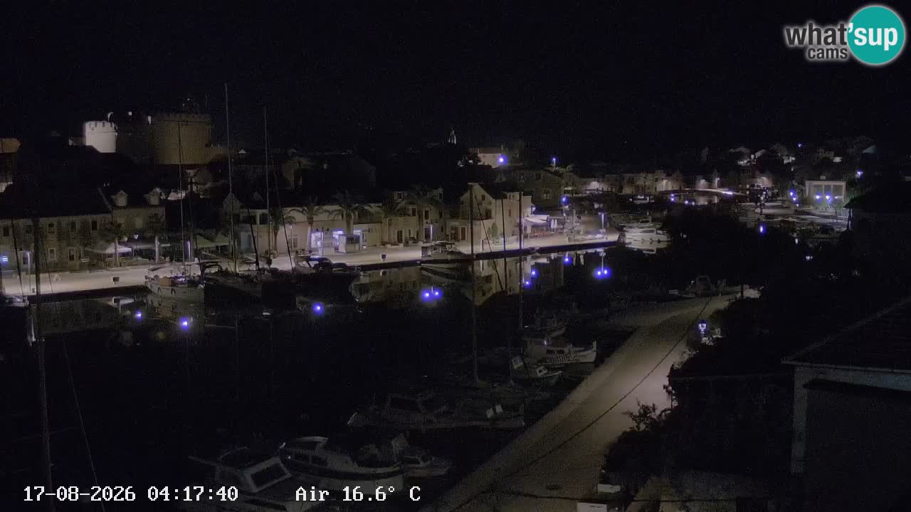 Webcam Vrboska marina | Hvar Insel | Dalmatien