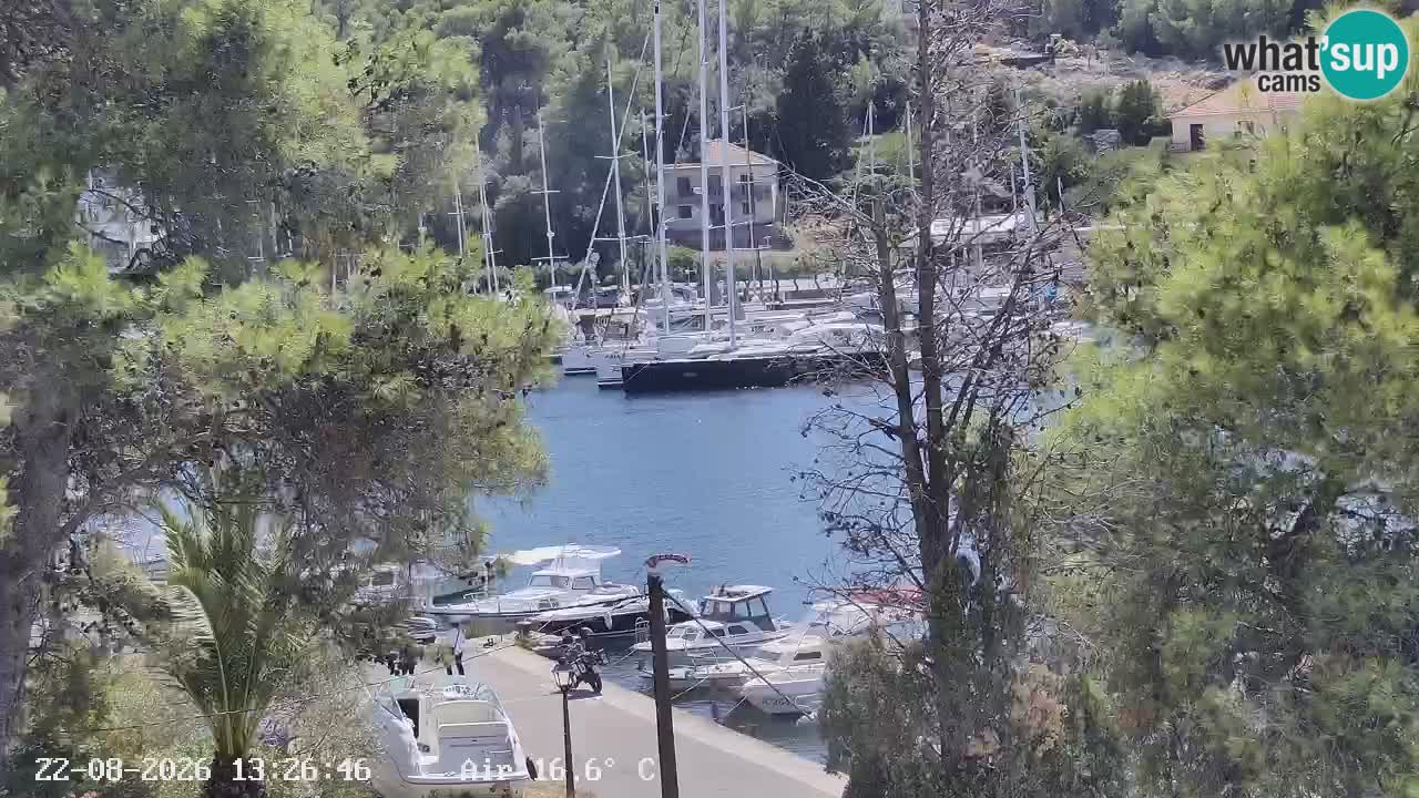 Webcam Hvar Vrboska marina | Dalmazia
