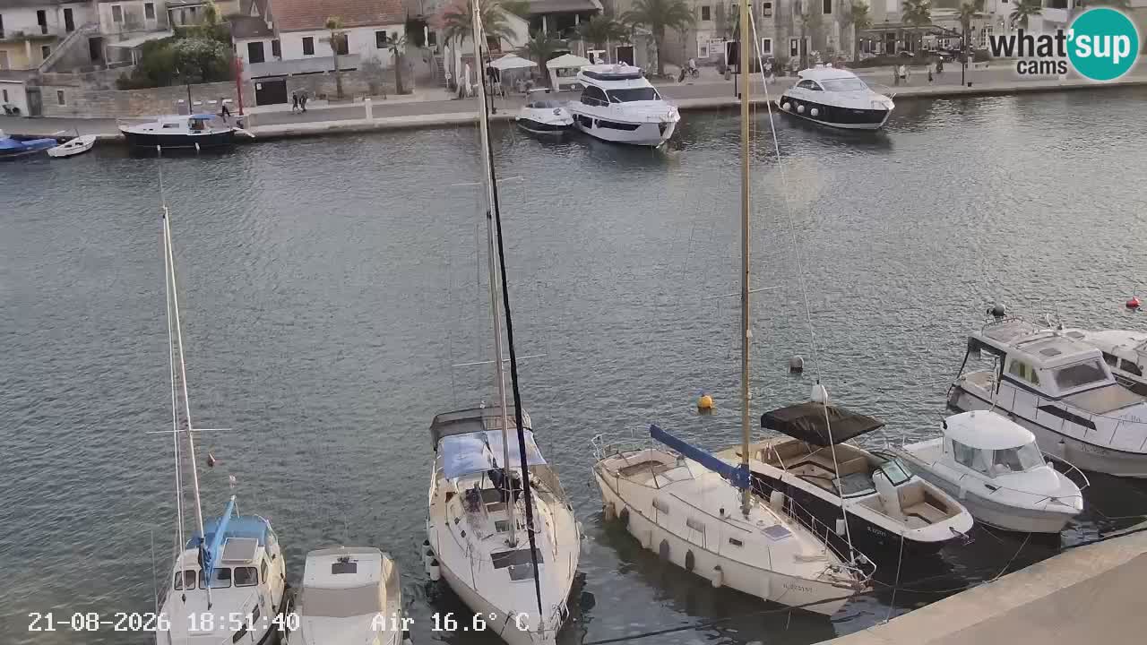 Webcam Hvar Vrboska marina | Dalmazia