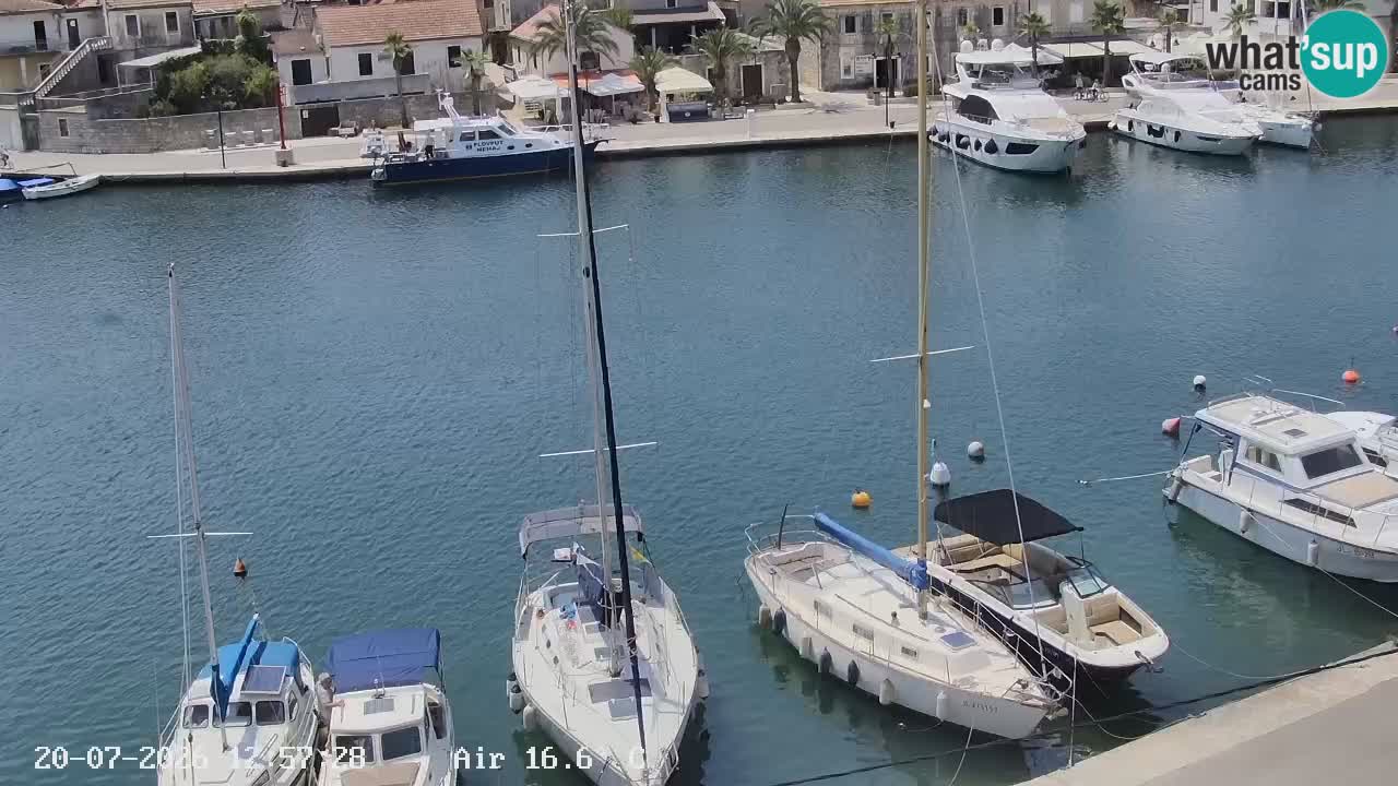 Livecam Hvar Vrboska marina | Île de Hvar | Dalmatia