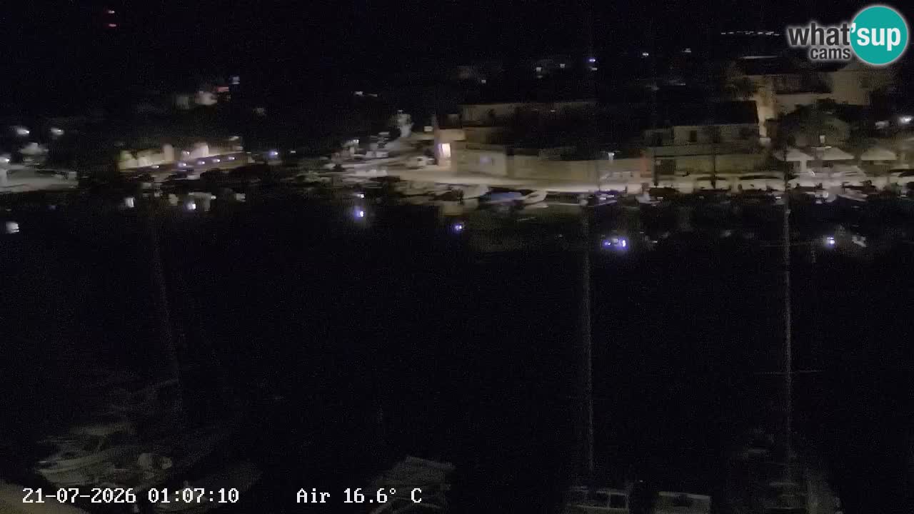 Livecam Vrboska marina | Hvar island | Dalmatia