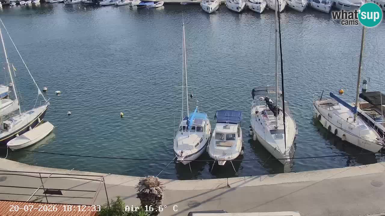 Webcam Hvar Vrboska marina | Dalmazia