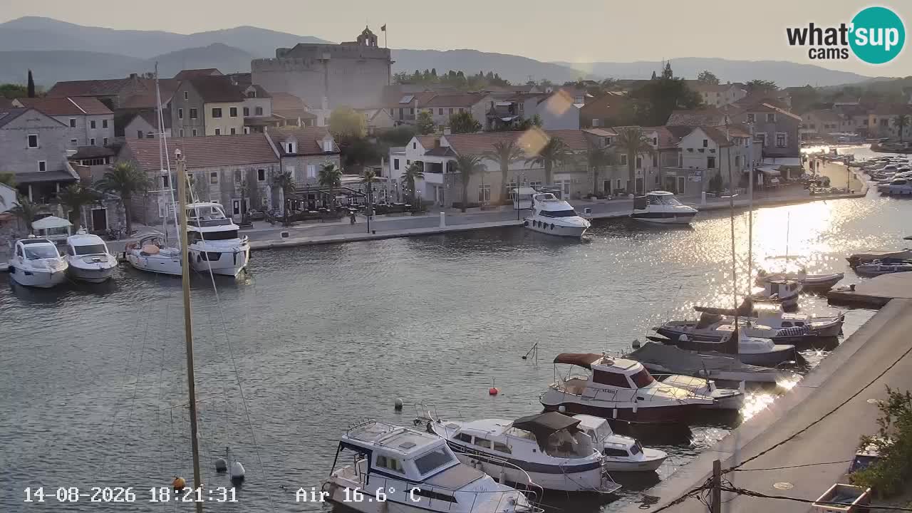 Livecam Vrboska marina | Hvar island | Dalmatia
