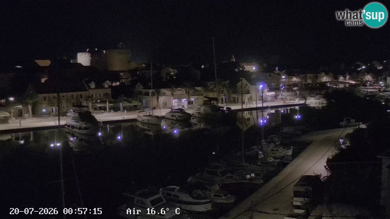 Livecam Hvar Vrboska marina | Île de Hvar | Dalmatia