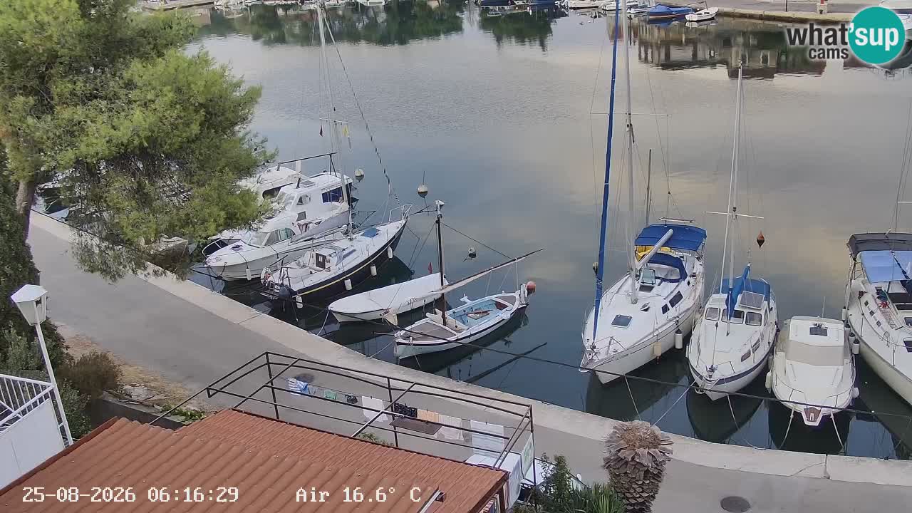 Webcam Hvar Vrboska marina | Dalmazia
