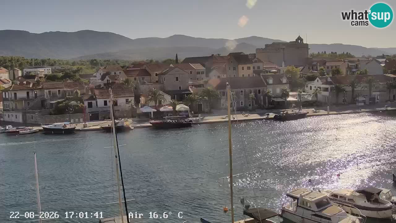 Webcam Hvar Vrboska marina | Dalmazia