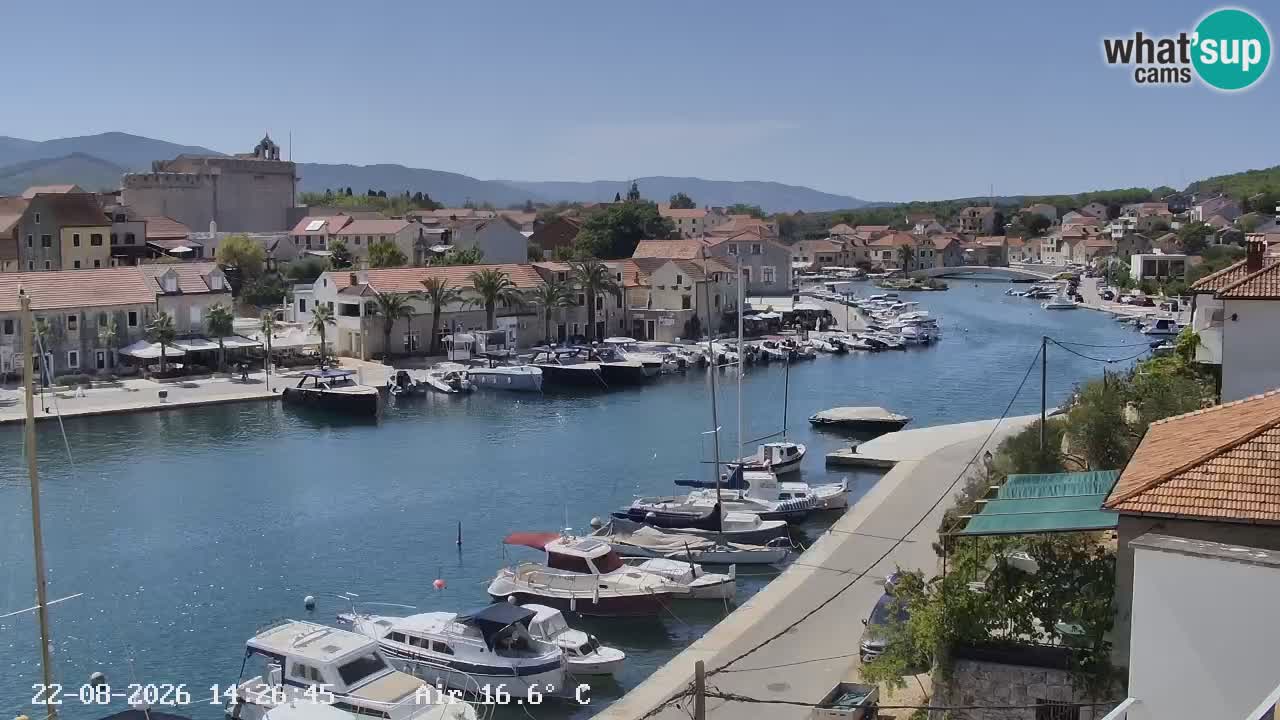 Webcam Hvar Vrboska marina | Dalmazia