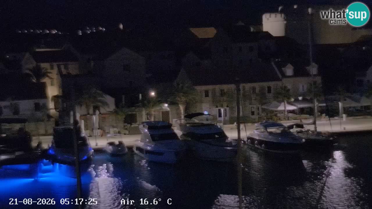 Livecam Hvar Vrboska marina | Île de Hvar | Dalmatia