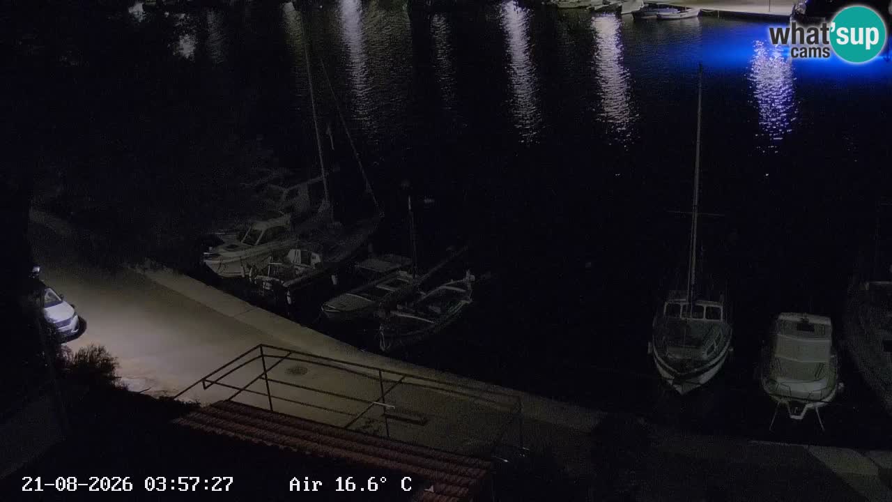 Webcam Vrboska marina | Hvar Insel | Dalmatien