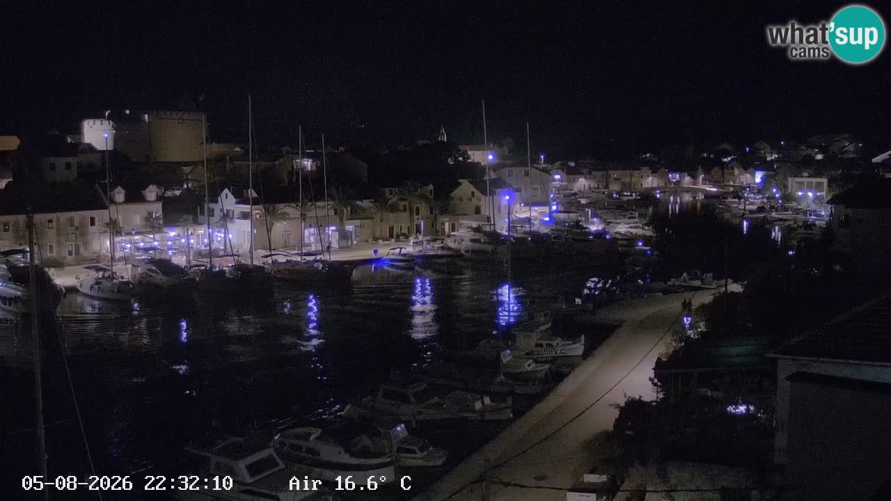 Webcam Vrboska marina | Hvar Insel | Dalmatien