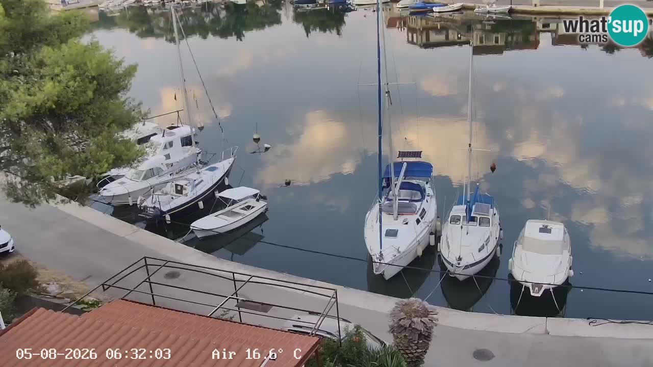 Webcam Hvar Vrboska marina | Dalmazia