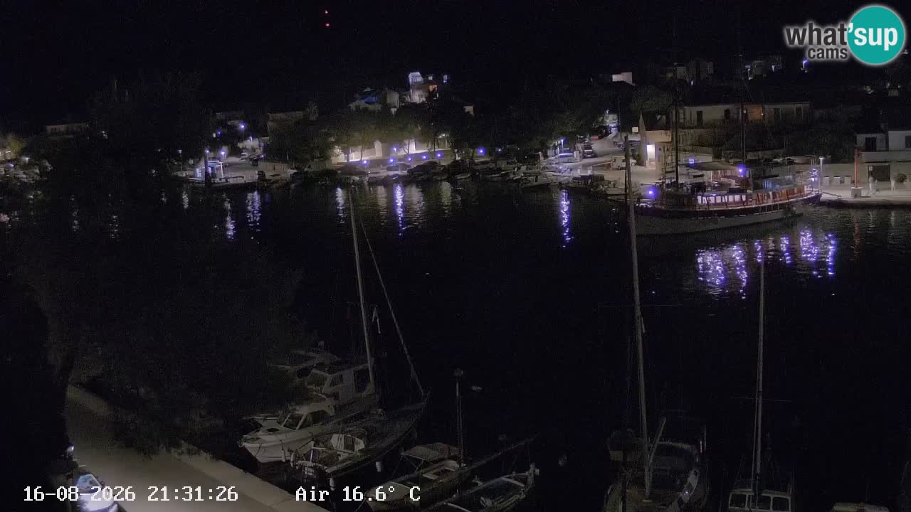 Webcam Hvar Vrboska marina | Dalmazia