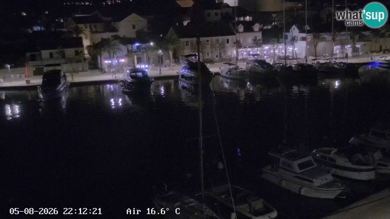 Livecam Hvar Vrboska marina | Île de Hvar | Dalmatia