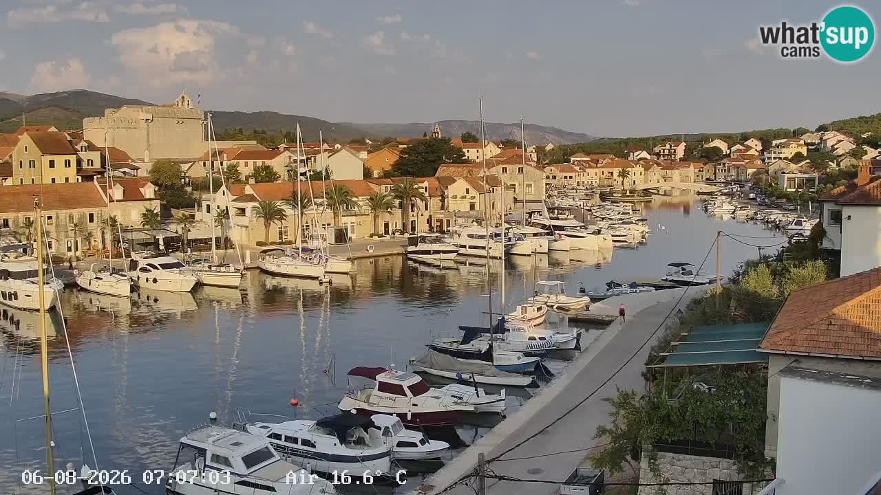 Livecam Hvar Vrboska marina | Île de Hvar | Dalmatia
