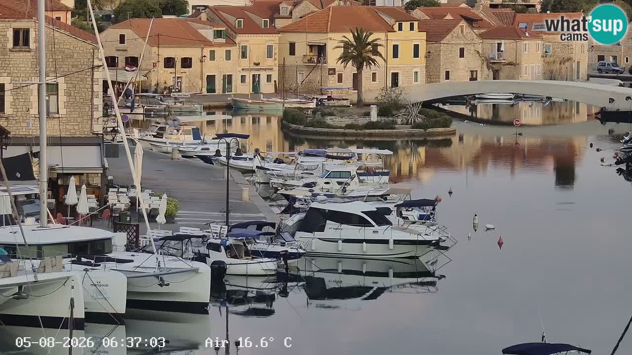 Webcam Vrboska marina | Hvar Insel | Dalmatien