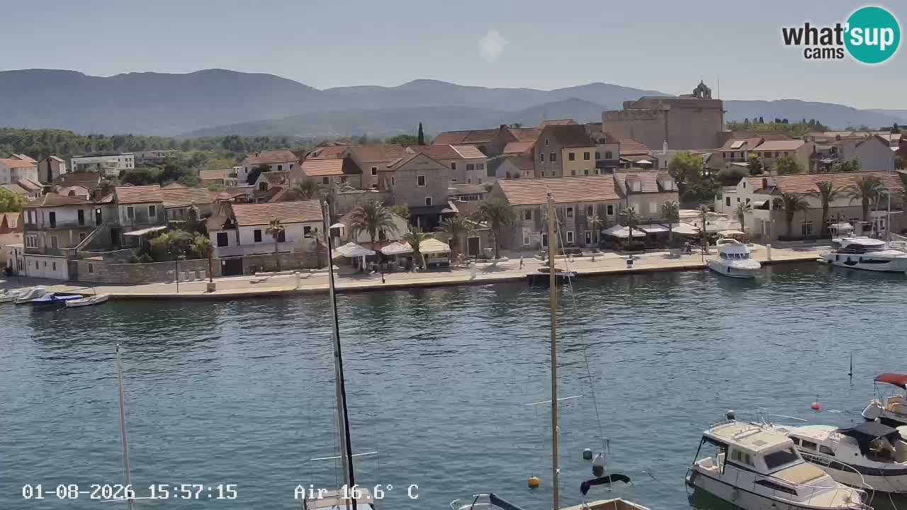 Web kamera Hvar Vrboska marina | otok Hvar | Dalmacija