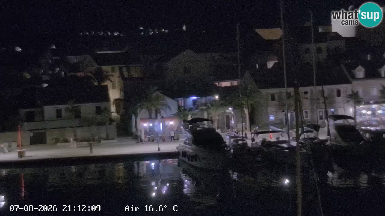 Livecam Vrboska marina | Hvar island | Dalmatia