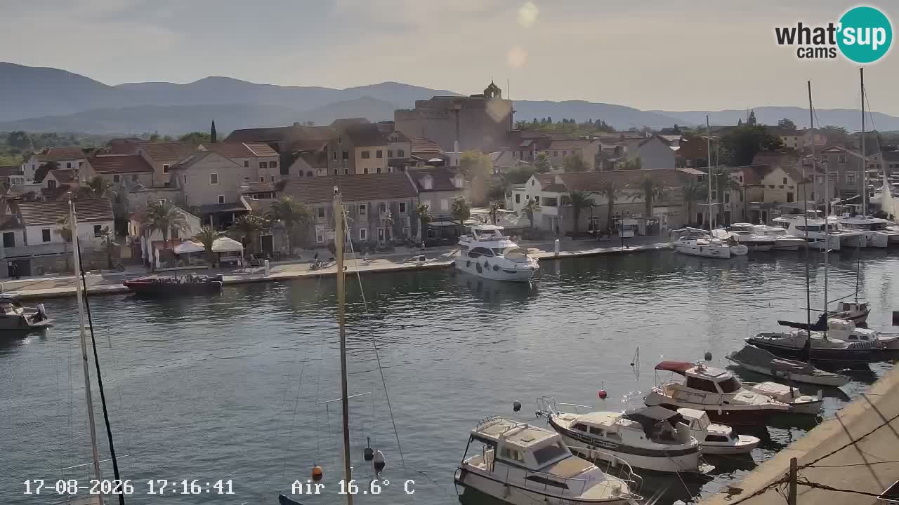 Livecam Vrboska marina | Hvar island | Dalmatia