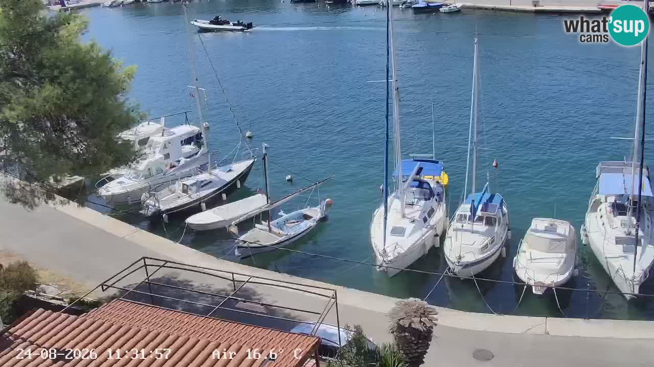 Livecam Hvar Vrboska marina | Île de Hvar | Dalmatia