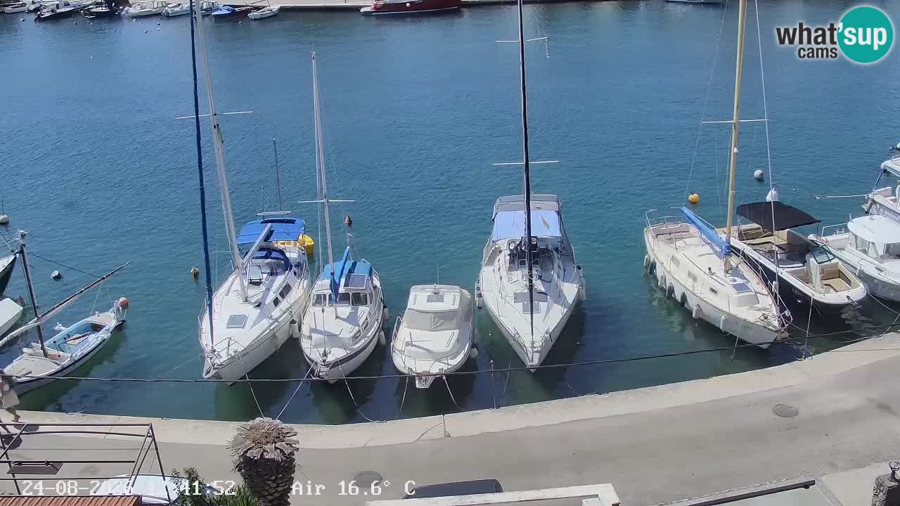 Livecam Hvar Vrboska marina | Île de Hvar | Dalmatia