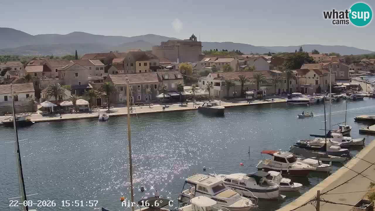 Livecam Hvar Vrboska marina | Île de Hvar | Dalmatia