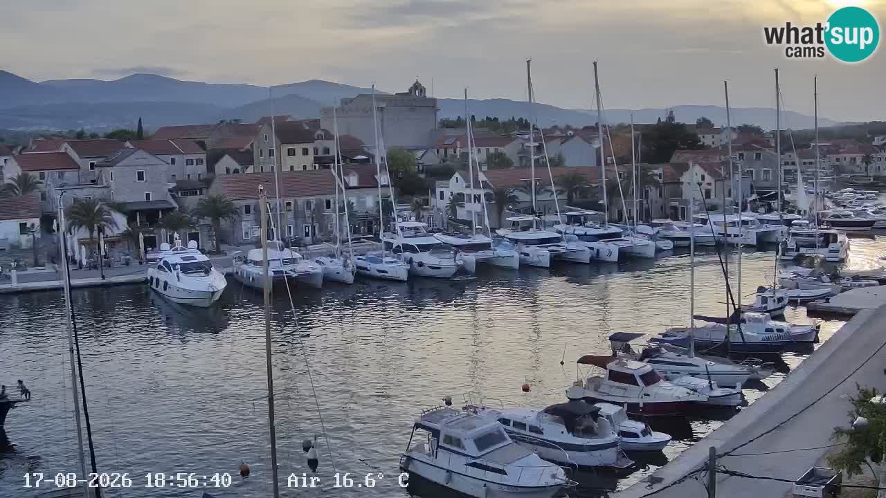 Livecam Vrboska marina | Hvar island | Dalmatia