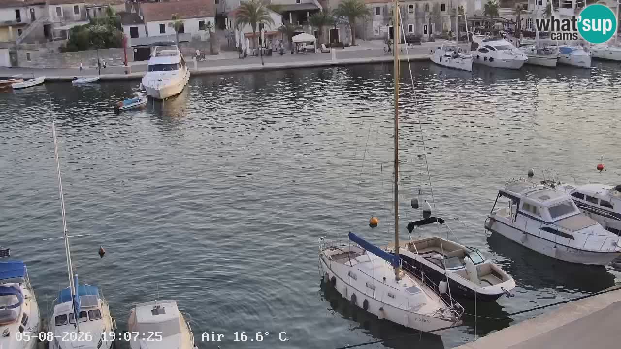 Webcam Vrboska marina | Hvar Insel | Dalmatien