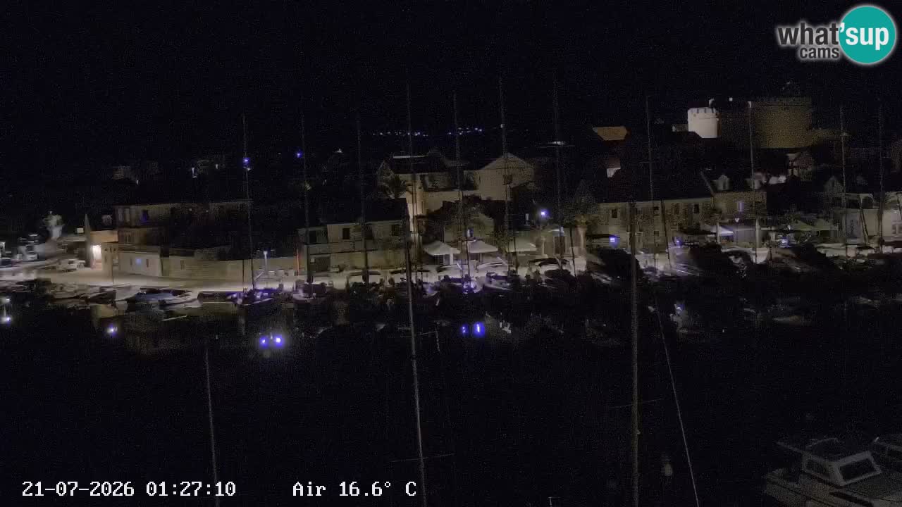 Web kamera Hvar Vrboska marina | otok Hvar | Dalmacija