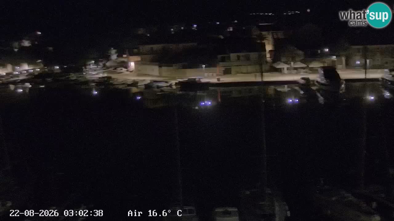 Webcam Hvar Vrboska marina | Dalmazia