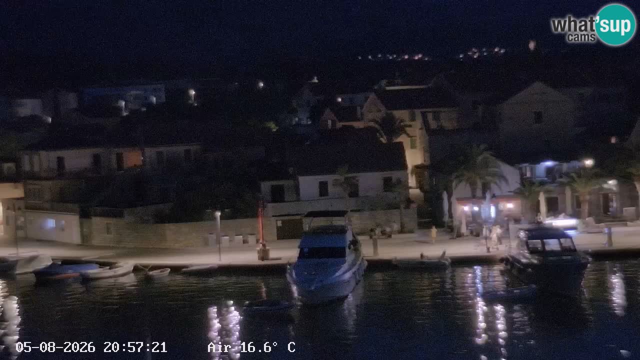 Livecam Hvar Vrboska marina | Île de Hvar | Dalmatia