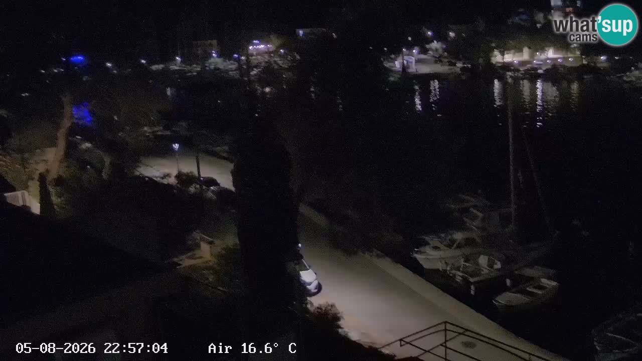 Webcam Hvar Vrboska marina | Dalmazia