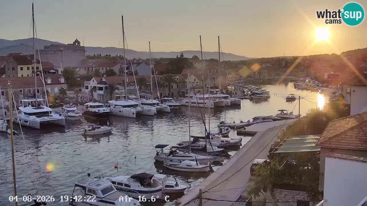 Webcam Hvar Vrboska marina | Dalmazia
