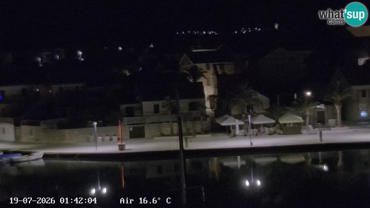 Webcam Vrboska marina | Hvar Insel | Dalmatien